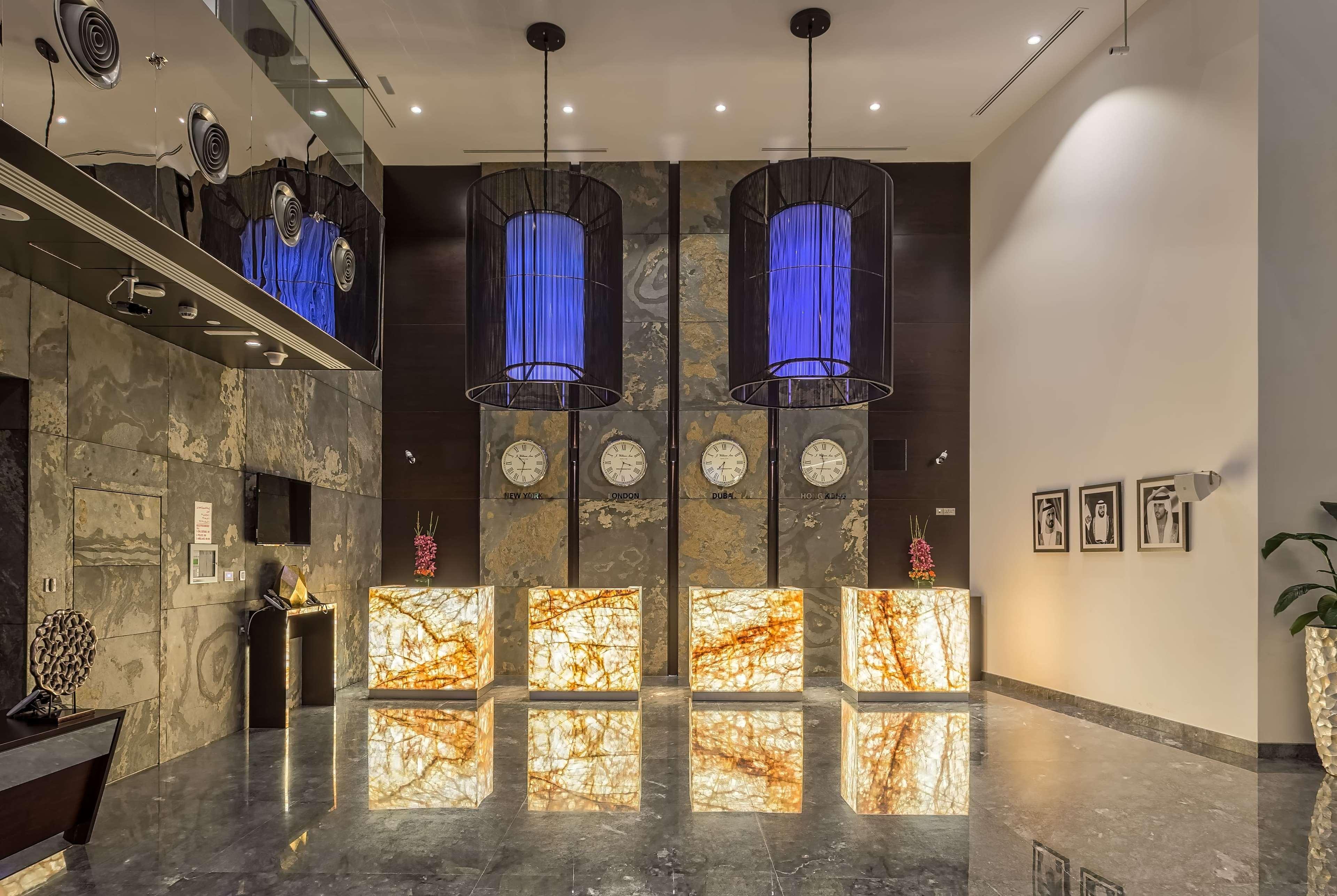 The First Collection Dubai Marina Hotel Exterior photo Reception desk