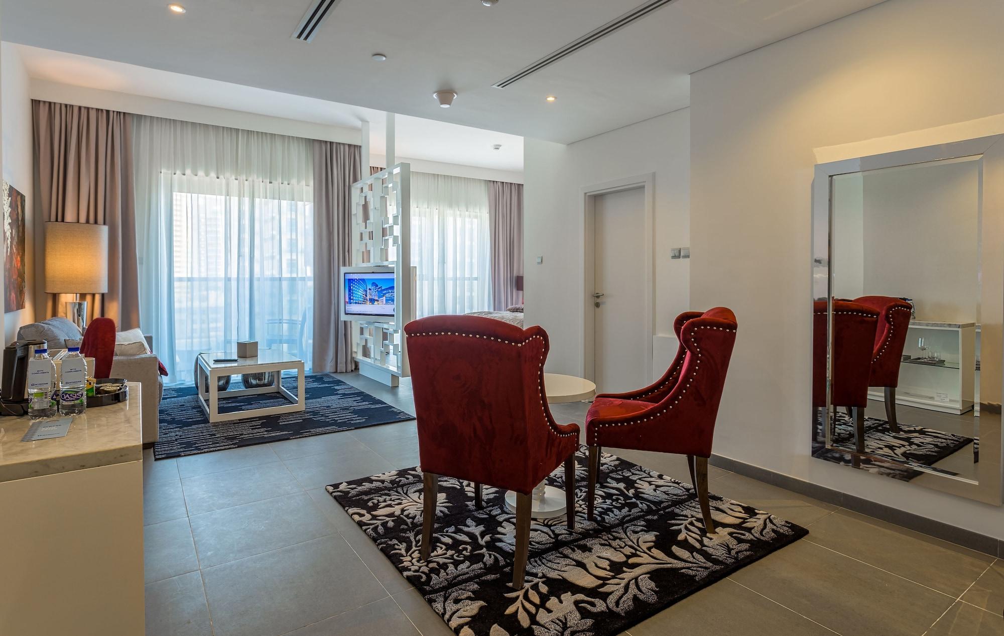 The First Collection Dubai Marina Hotel Exterior photo Interior of a room at the hotel